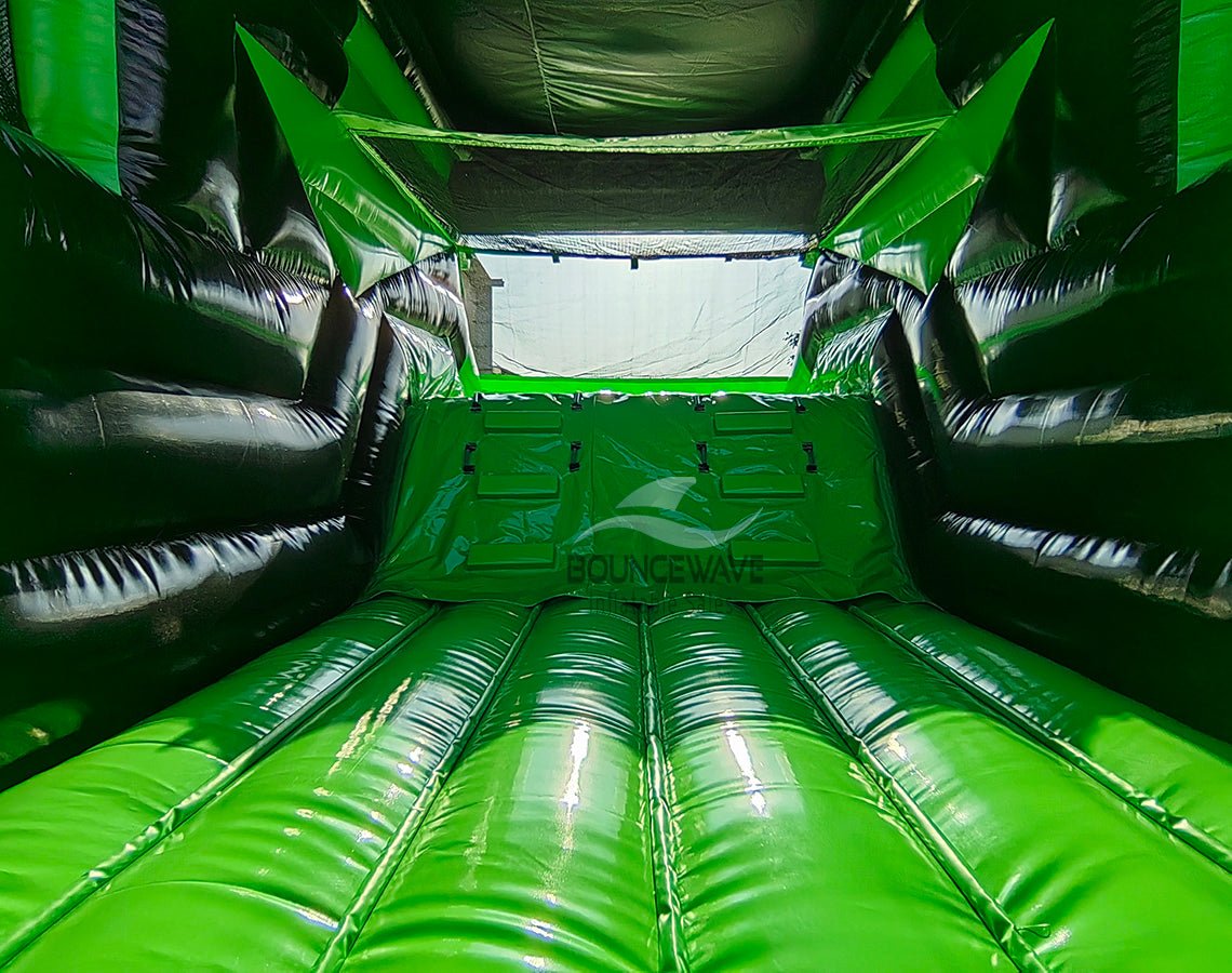 Combine Tractor Commercial Inflatable Combo (Wet/Dry) - BounceWave Inflatable Sales