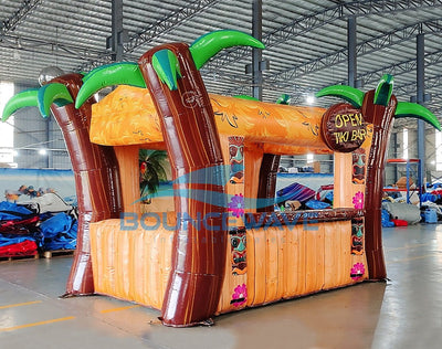 Commercial Grade Inflatable Tiki Bar - BounceWave Inflatable Sales