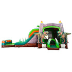 Dino Dive Dual Lane Commercial Inflatable Combo (Wet/Dry)