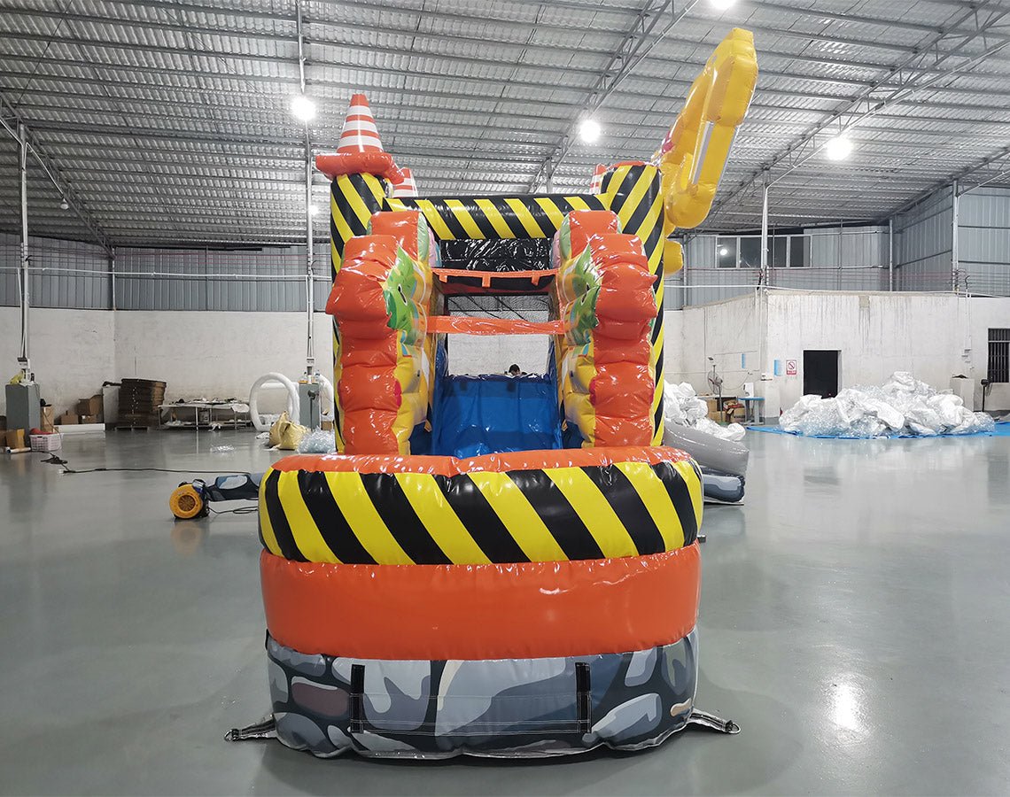 Dino - Struction Commercial Econo Inflatable Combo (Wet/Dry) - BounceWave Inflatable Sales