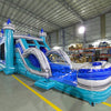 Euro Bahama Castle Dual Lane Commercial Inflatable Combo (Wet/Dry) - BounceWave Inflatable Sales