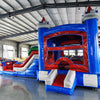 Euro Baja Commercial Econo Inflatable Combo (Wet/Dry) - BounceWave Inflatable Sales