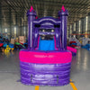 Euro Purple Palace Commercial Econo Inflatable Combo (Wet/Dry) - BounceWave Inflatable Sales