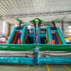 Fiji Falls Double Dash Splash Inflatable Obstacle Course - BounceWave Inflatable Sales