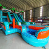 Fiji Falls Double Dash Splash Inflatable Obstacle Course - BounceWave Inflatable Sales