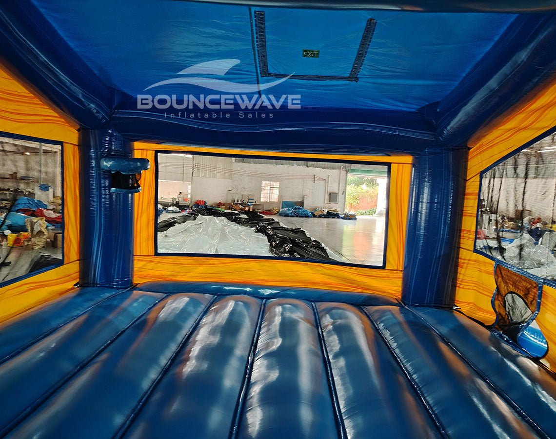 Fire & Ice Castle XL Commercial Grade Bounce House - BounceWave Inflatable Sales