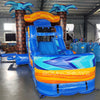 Flashpoint Falls Commercial Econo Inflatable Combo (Wet/Dry) - BounceWave Inflatable Sales