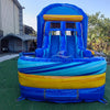 Flashpoint Mega Dome Dual Lane Commercial Inflatable Combo (Wet/Dry) - BounceWave Inflatable Sales