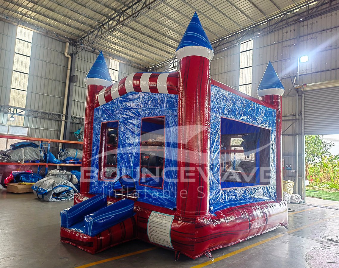 Freedom Fury Commercial Grade Bounce House - BounceWave Inflatable Sales