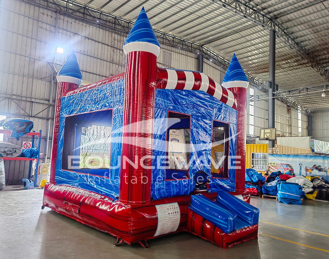 Freedom Fury Commercial Grade Bounce House - BounceWave Inflatable Sales