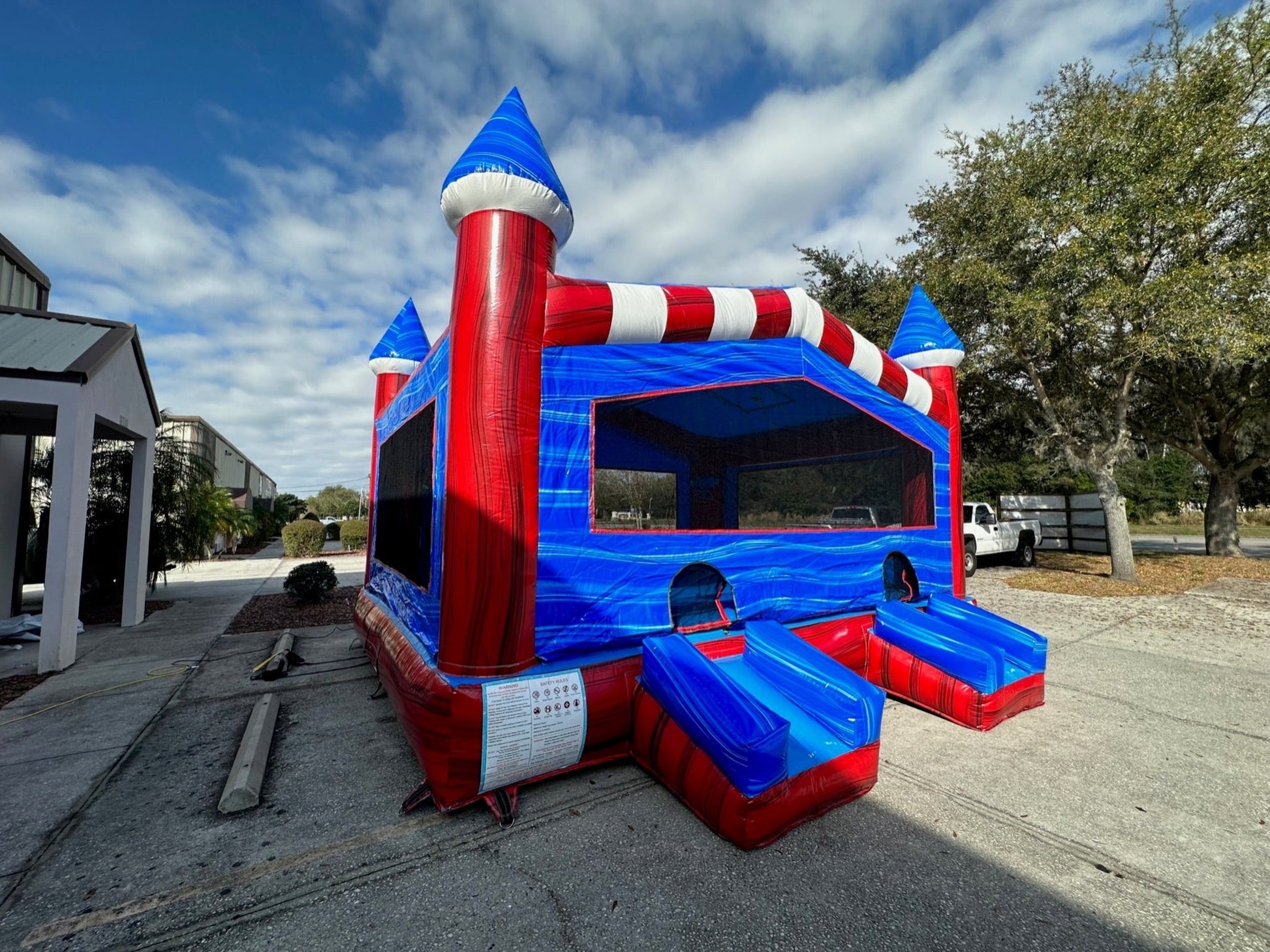 Freedom Fury XL Commercial Grade Bounce House - BounceWave Inflatable Sales