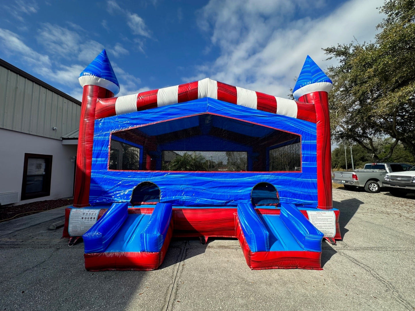 Freedom Fury XL Commercial Grade Bounce House - BounceWave Inflatable Sales