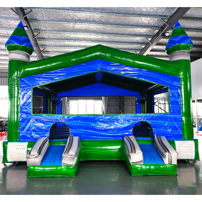 Green Gush XL Commercial Grade Bounce House - BounceWave Inflatable Sales