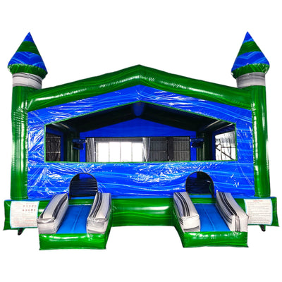 Green Gush XL Commercial Grade Bounce House - BounceWave Inflatable Sales