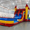 Heatwave Dual Lane Commercial Inflatable Panel Combo (Wet/Dry) - BounceWave Inflatable Sales