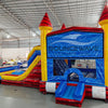 Heatwave Dual Lane Commercial Inflatable Panel Combo (Wet/Dry) - BounceWave Inflatable Sales