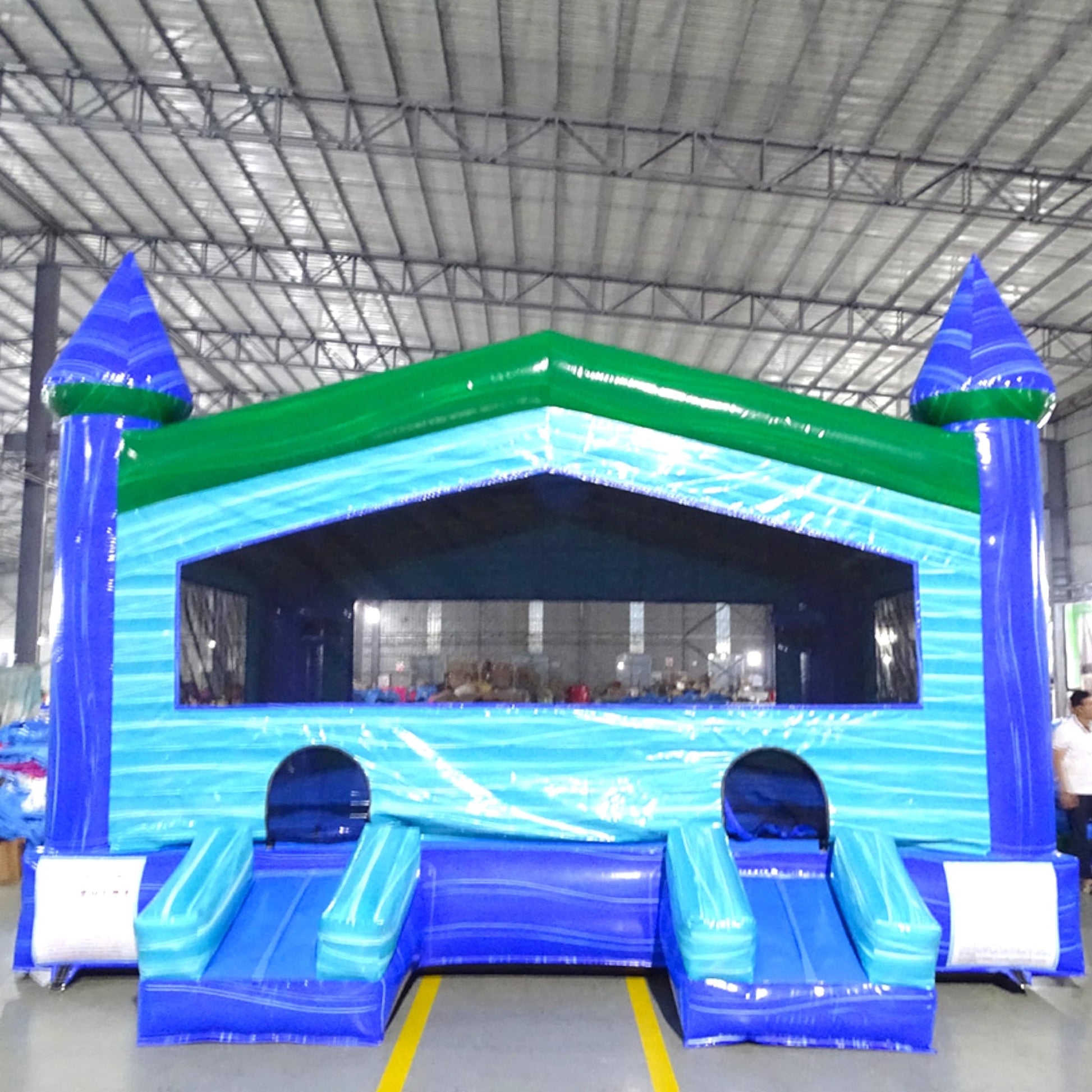 Island Drop XL Commercial Grade Bounce House - BounceWave Inflatable Sales