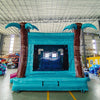 Island Flow Dual Lane Commercial Inflatable Combo (Wet/Dry) - BounceWave Inflatable Sales