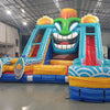 Kona Falls Lagoon Commercial Inflatable Water Slide - BounceWave Inflatable Sales