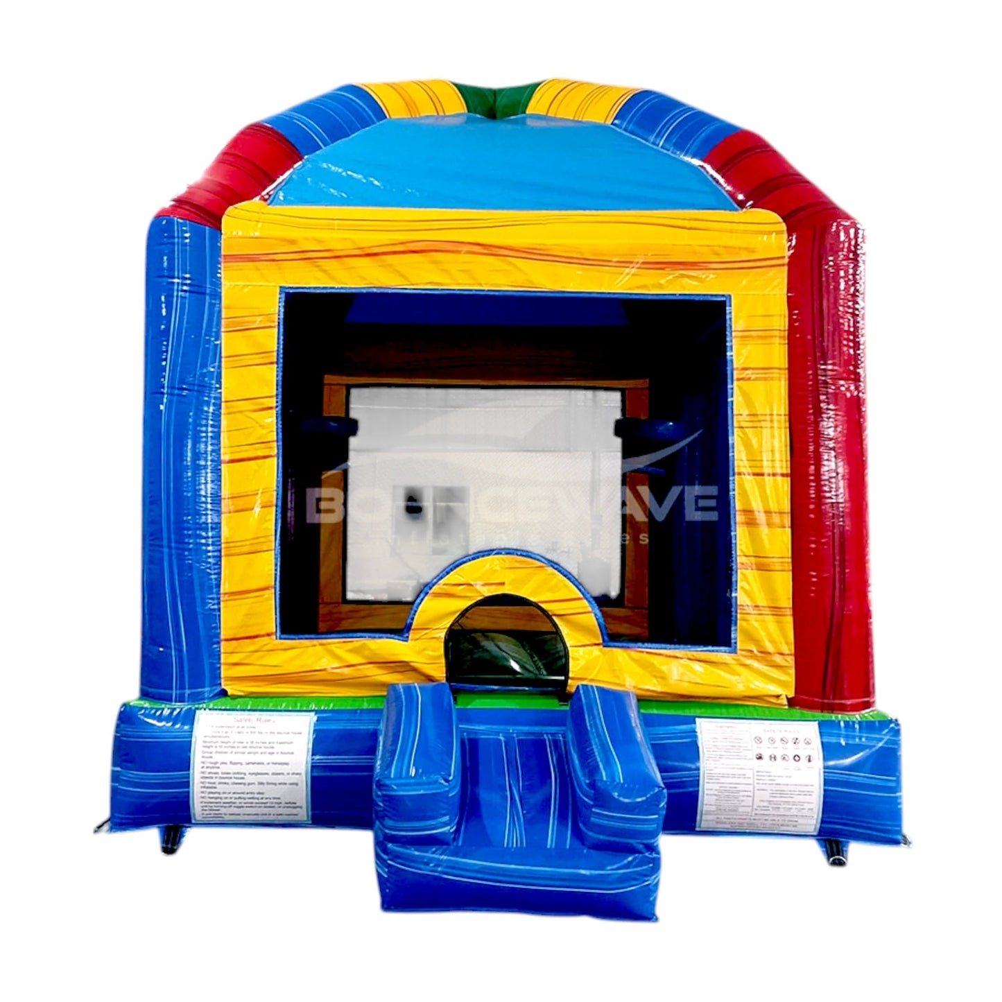 Marble Fun Dome Commercial Grade Bounce House - BounceWave Inflatable Sales