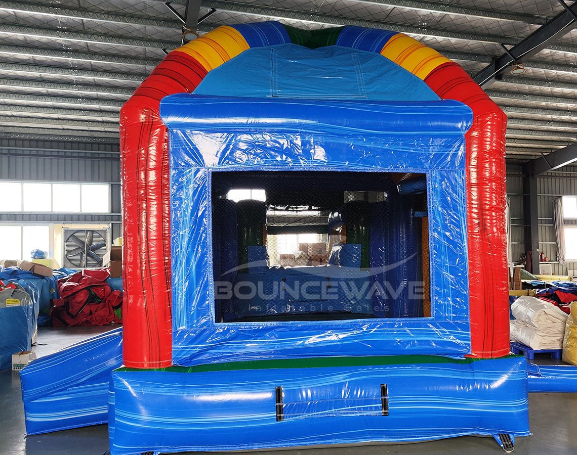 Mega Dome Commercial Econo Inflatable Combo (Wet/Dry) - BounceWave Inflatable Sales