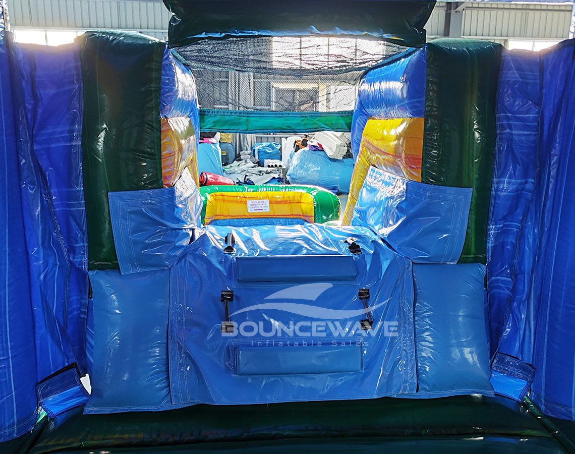 Mega Dome Commercial Econo Inflatable Combo (Wet/Dry) - BounceWave Inflatable Sales