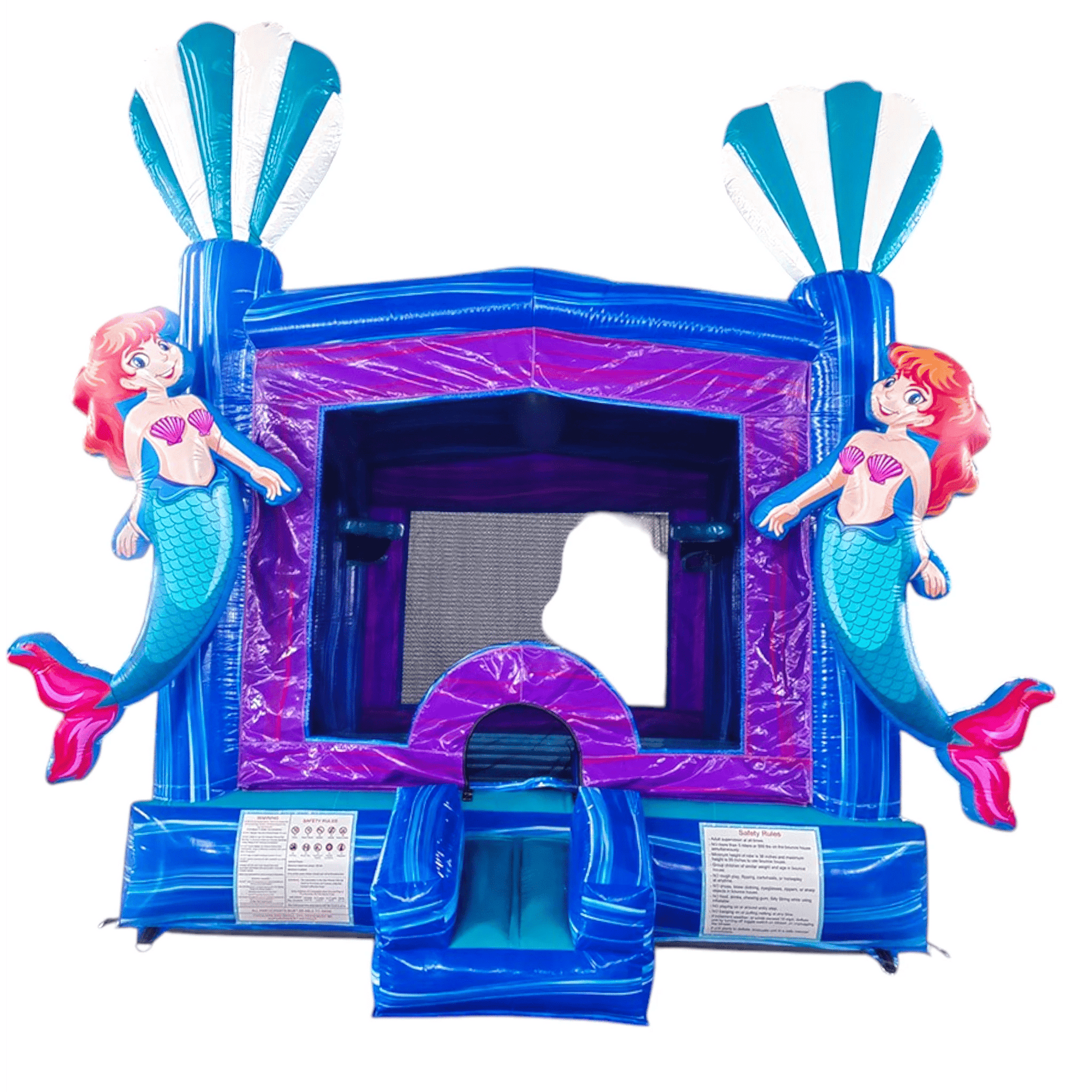 Mermaid Commercial Grade Bounce House - BounceWave Inflatable Sales