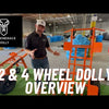 4-Wheel Heavy Duty Hand Truck Dolly with Winch