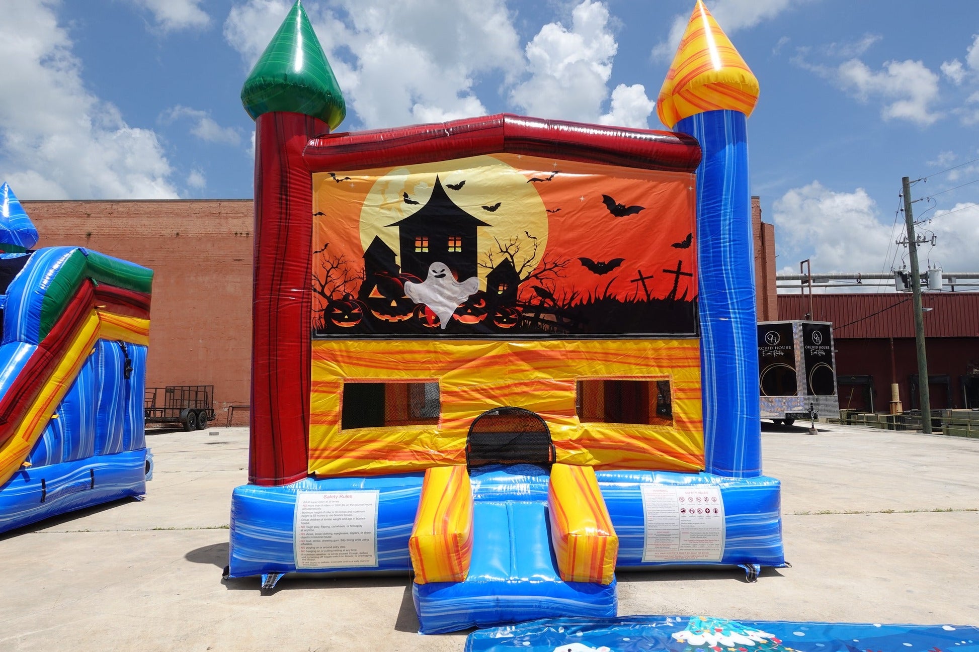 Seasonal Sampler Commercial Panel Bounce House - BounceWave Inflatable Sales