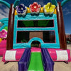 Summer Luau Dual Lane Commercial Inflatable Combo (Wet/Dry) - BounceWave Inflatable Sales