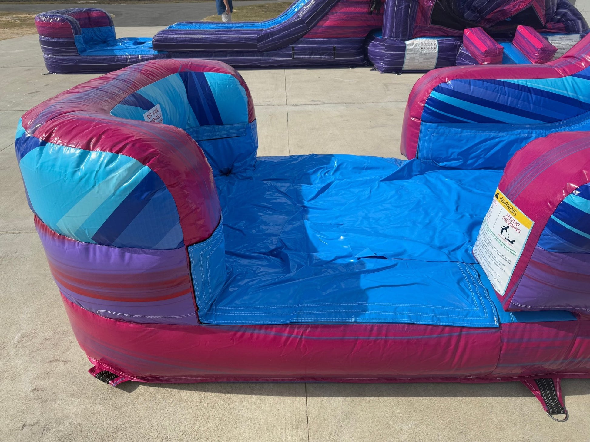 Supernova Splash Commercial Econo Inflatable Combo (Wet/Dry) - BounceWave Inflatable Sales