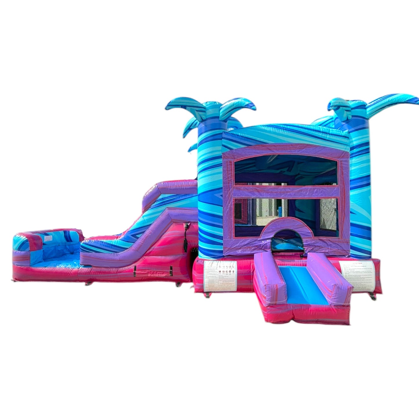 Supernova Splash Commercial Econo Inflatable Combo (Wet/Dry) - BounceWave Inflatable Sales