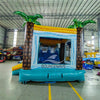 Surf's Up Dual Lane Commercial Inflatable Combo (Wet/Dry) - BounceWave Inflatable Sales