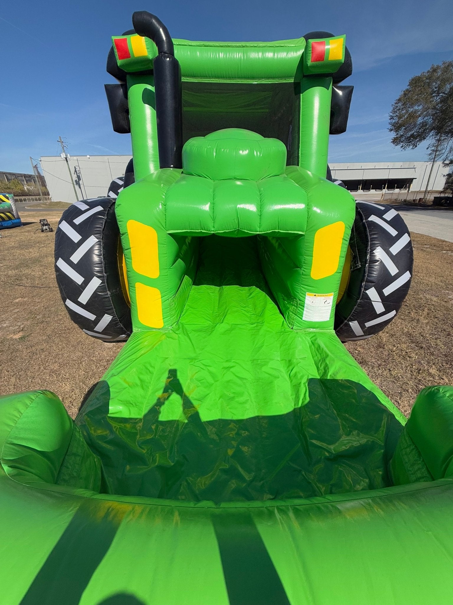 Tractor Run 2pc Inflatable Obstacle Course (Wet/Dry) - BounceWave Inflatable Sales