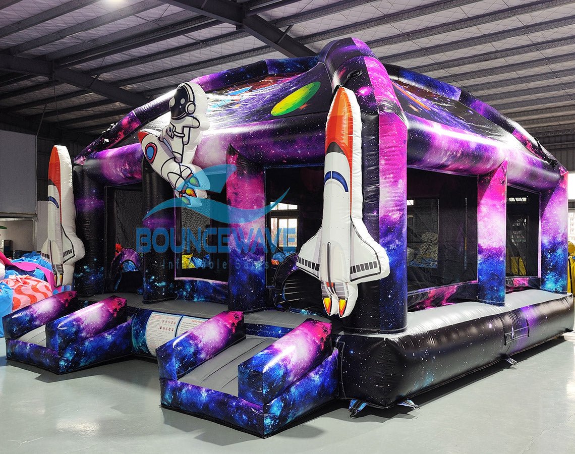 XL MoonWalker Commercial Grade Bounce House - BounceWave Inflatable Sales