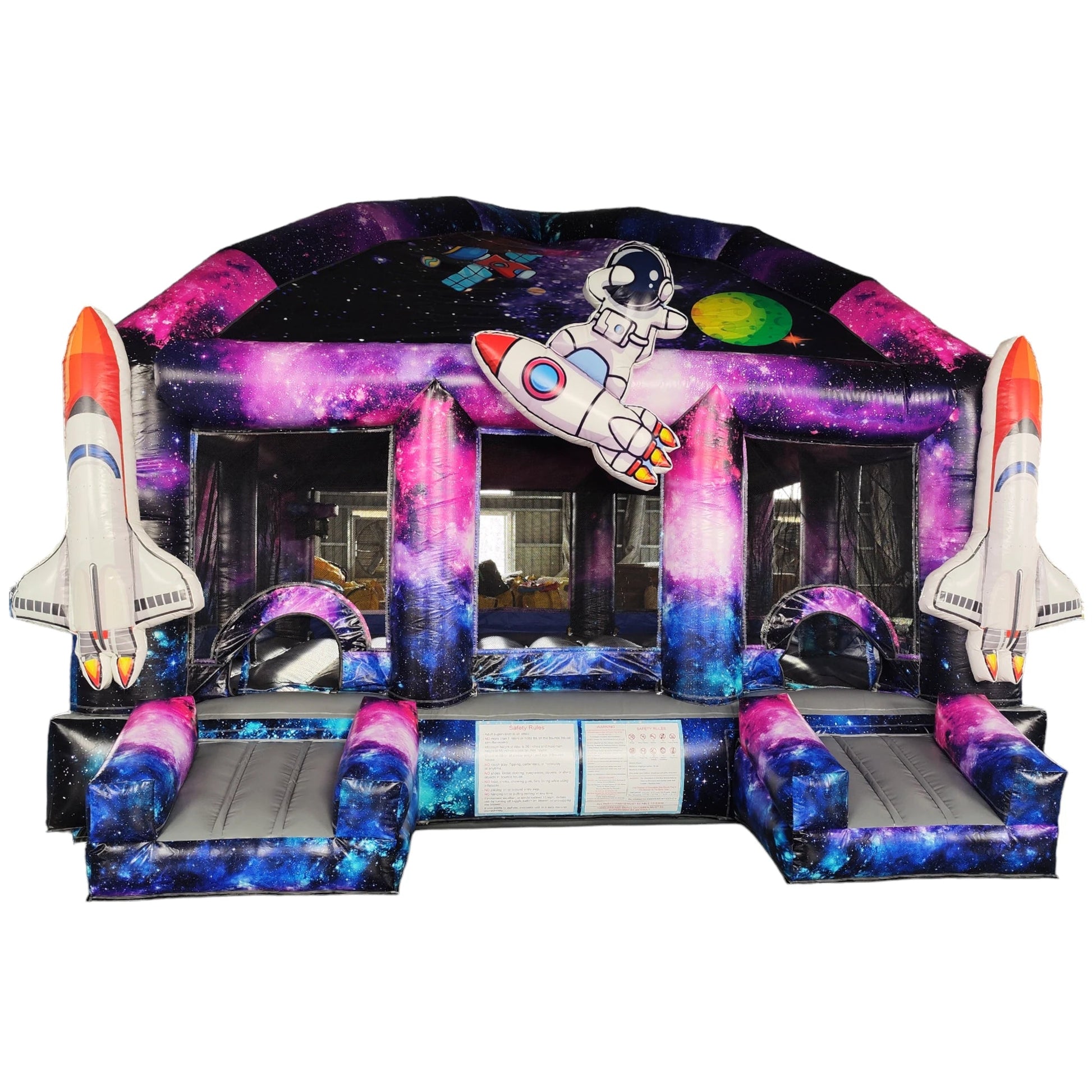 XL MoonWalker Commercial Grade Bounce House - BounceWave Inflatable Sales