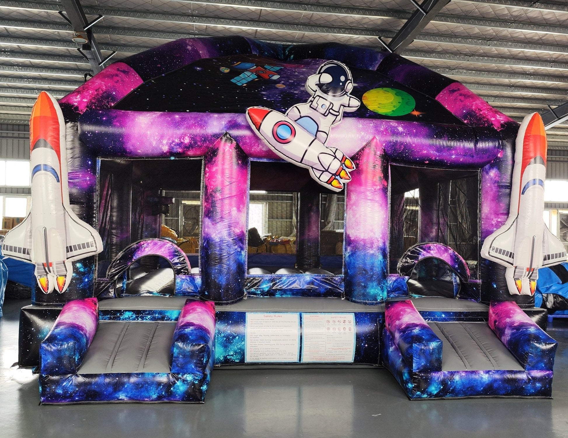 XL MoonWalker Commercial Grade Bounce House - BounceWave Inflatable Sales