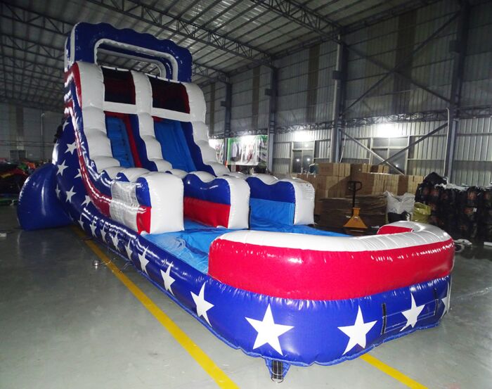 15FT all American single lane 3 1140x900 » BounceWave Inflatable Sales