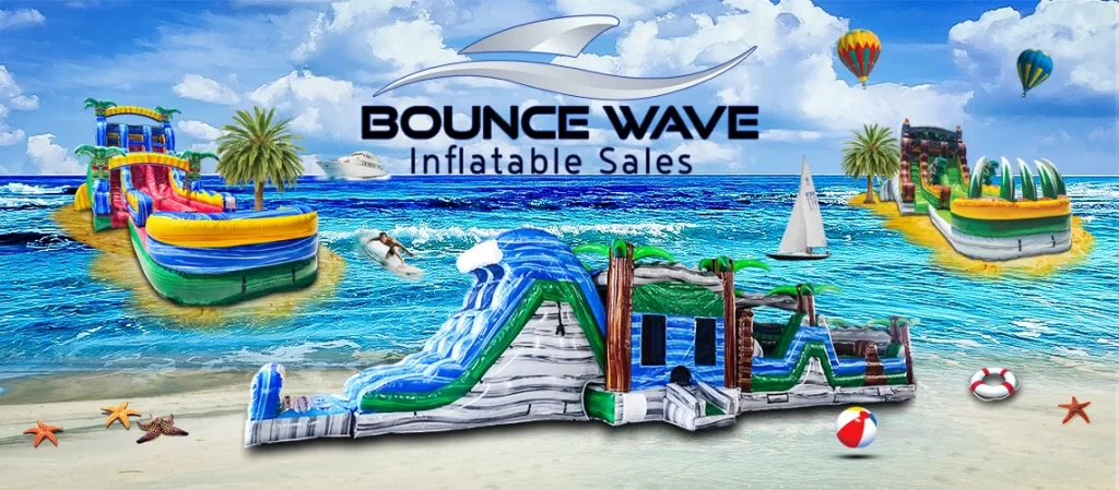 Bounce Wave Inflatable Slide Sales home