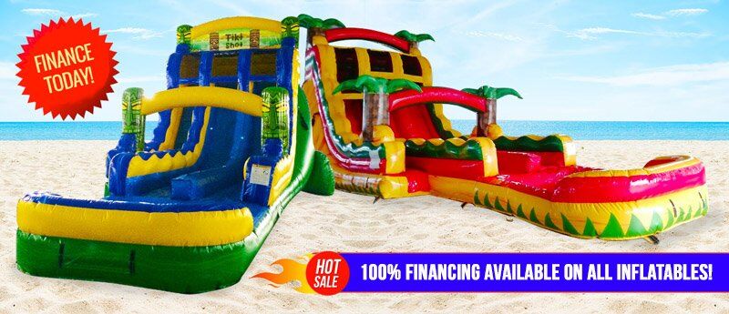 Financing commercial infltable bounce houses