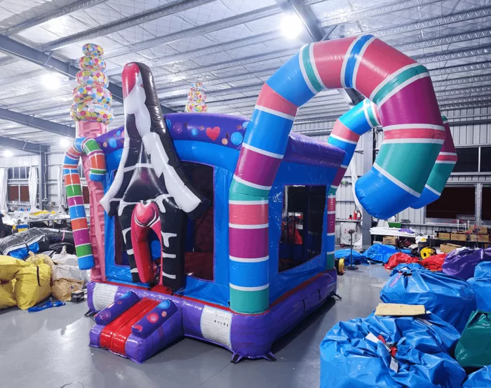 Sugar Rush Bounce House 2 » BounceWave Inflatable Sales