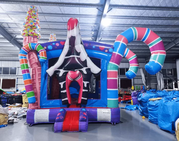 Sugar Rush Bounce House » BounceWave Inflatable Sales