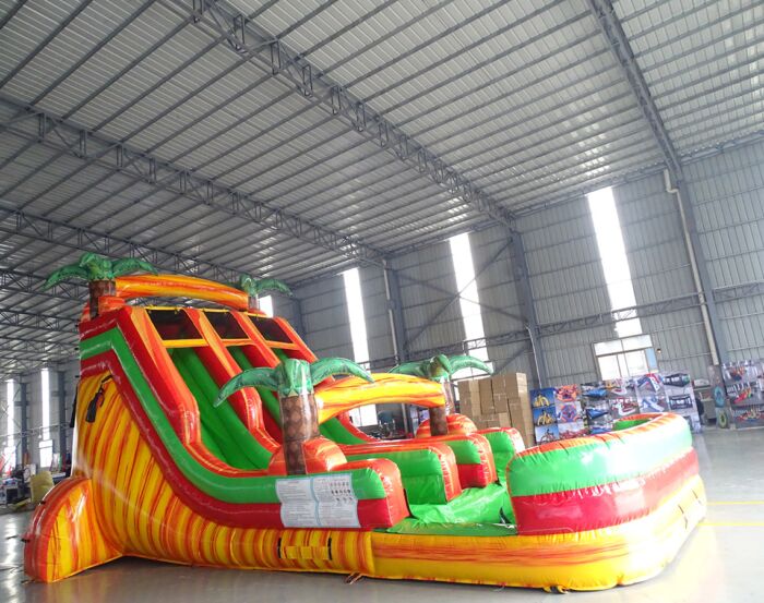 Tropical Inferno Center Climb Water Slide For Sale