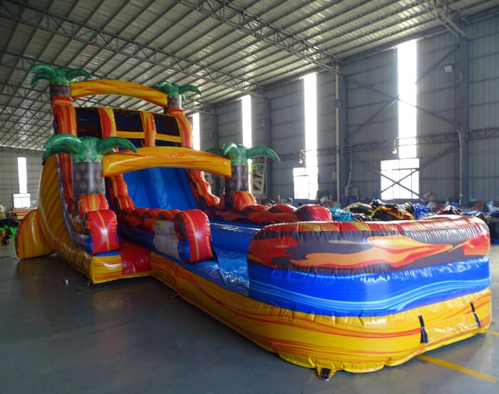 18 Fiesta Fire hybrid palm top and bottom 2 1 1 » BounceWave Inflatable Sales