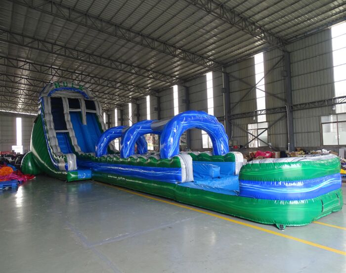 22ft green gush 3 1140x900 » BounceWave Inflatable Sales