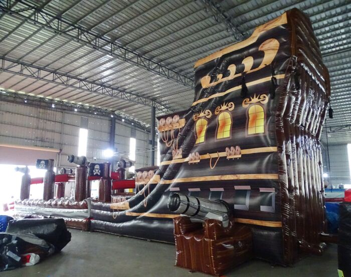 24' Pirate 2-Piece Water Slide For Sale