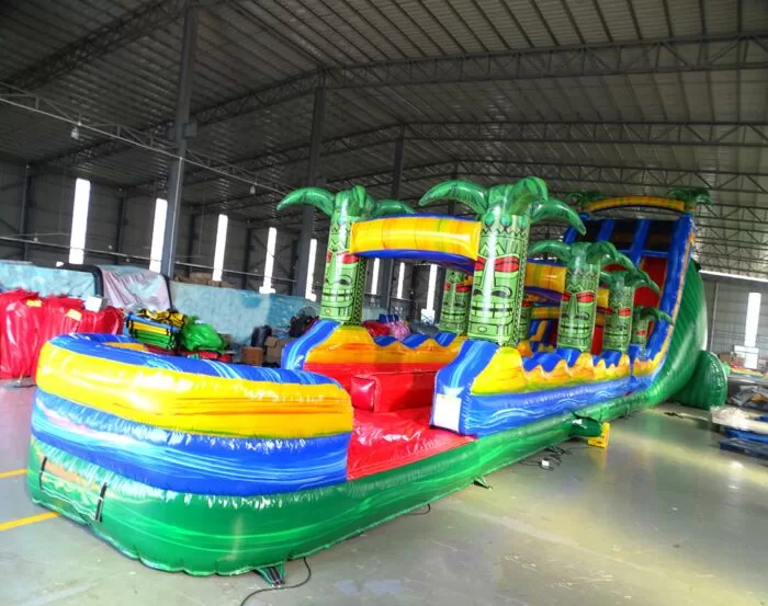 24ft reggae palms top bottom 5 1140x900 » BounceWave Inflatable Sales