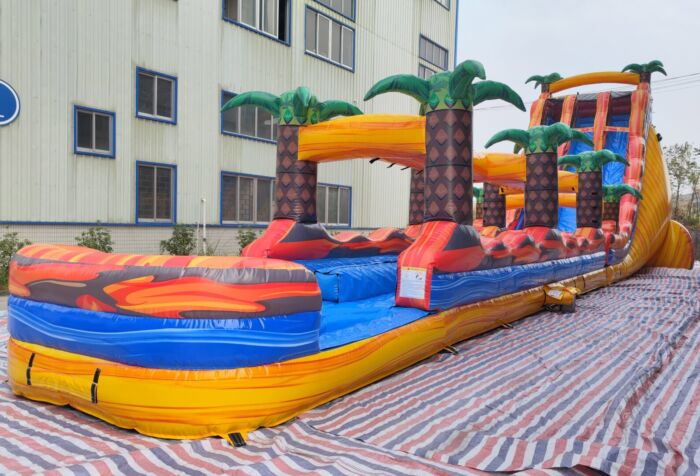 Fiesta Fire 2-Piece Water Slide For Sale