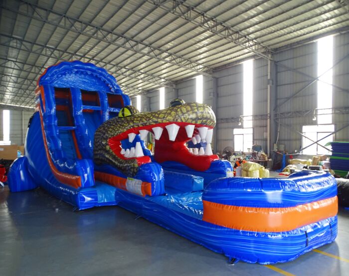 Gator Chomp! Hybrid Water Slide For Sale