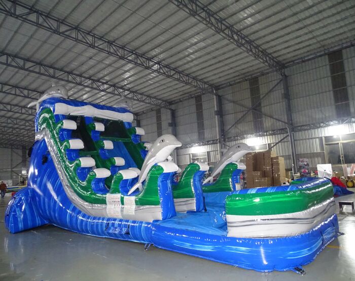 17ft single dolphin 678 2 1140x900 » BounceWave Inflatable Sales